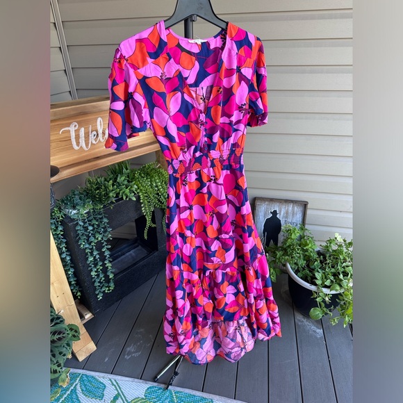 Anthropologie Abel the Label high low gorgeous dress size small - Picture 3 of 10